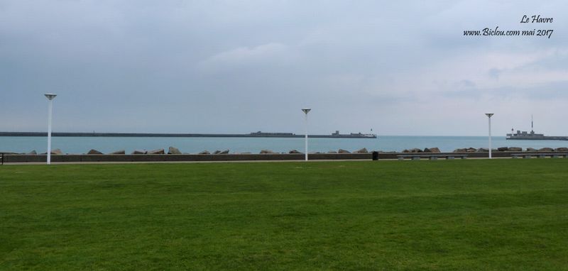 Nous avons touché au but de la vélo-route Val de Seine : Le Havre, la mer ..