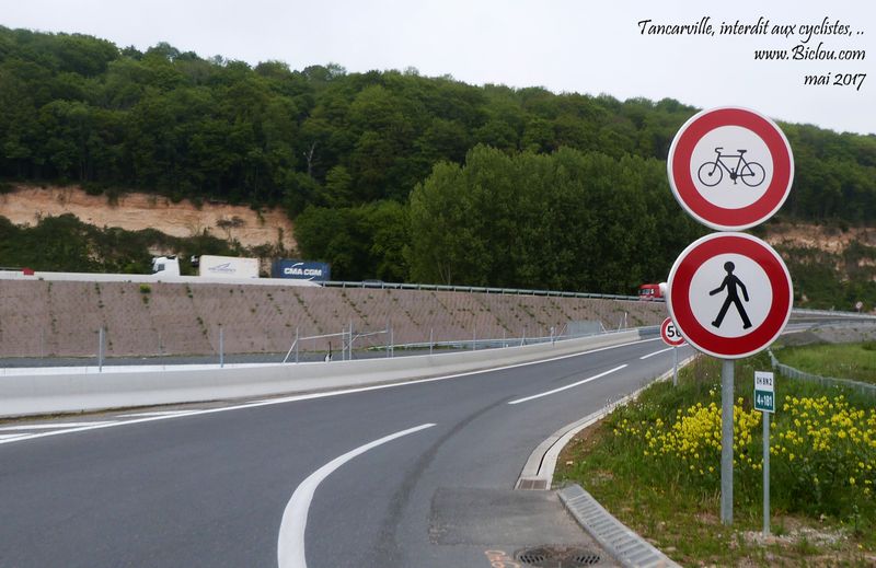 Pont de Tancarville, impossible à vélo ?