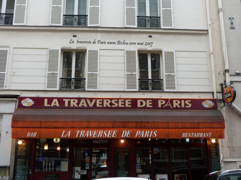 La traversée de Paris du claudio en 2017