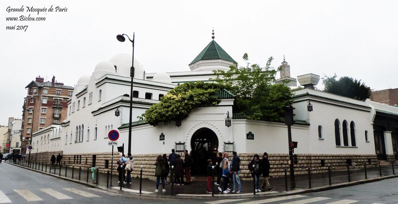 La grande mosquée de Paris, en mai 2017