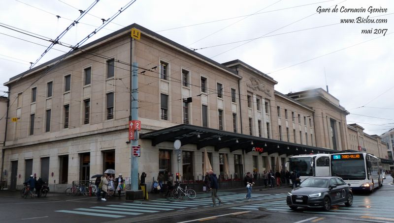 Gare de Genève Cornavin mai 2017