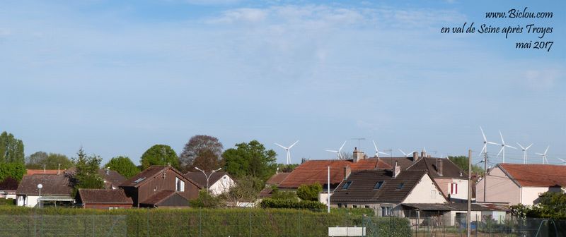 Que d'eoliennes en val de Seine après Troyes