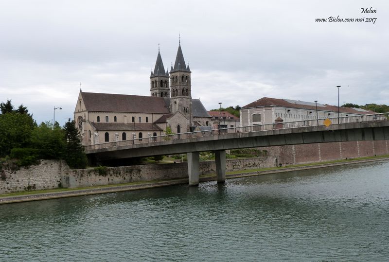 La Seine à Melun