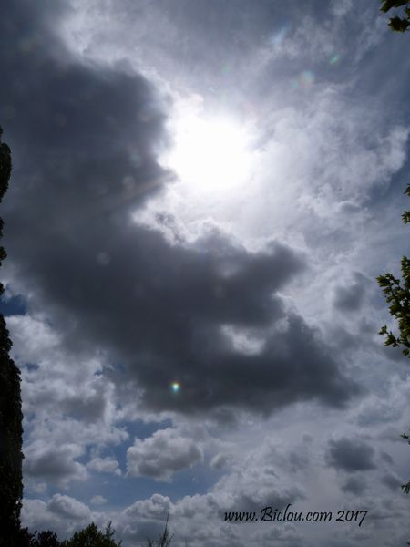 De gros nuages menacent