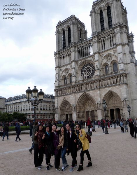 Les tribulations de chinoises à Paris en 2017