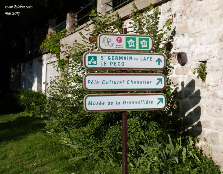 V 33 bords de Seine, vers saint Germain en Laye