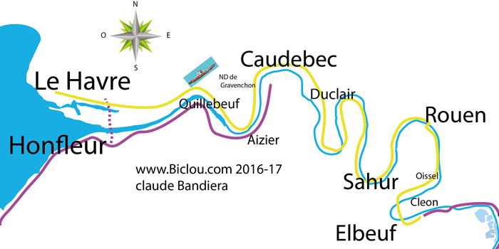 carte-bambée-longer-seine-etape-7-Jumieges-havre-honfleur-2017
