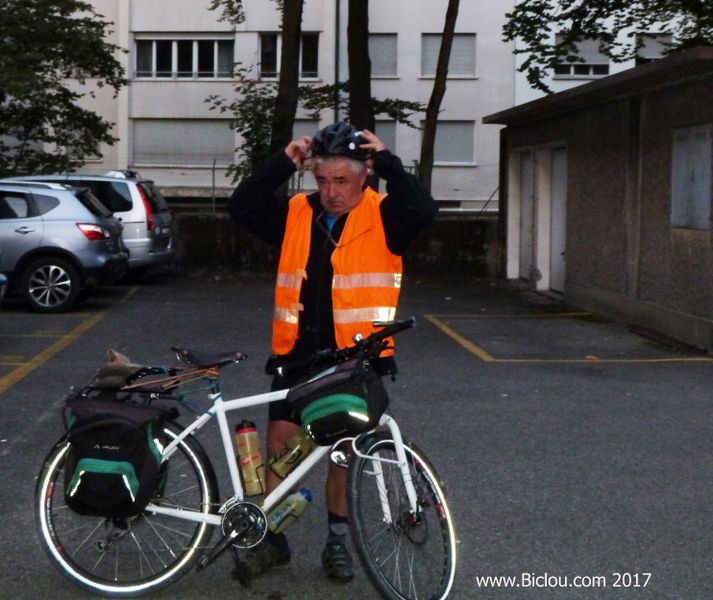 Claudio on the Road again en sept 2017 from Geneva 