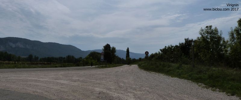 ViaRhôna à Virignin, passage au dessus du Rhône prévu en .. 2018, à suivre donc 