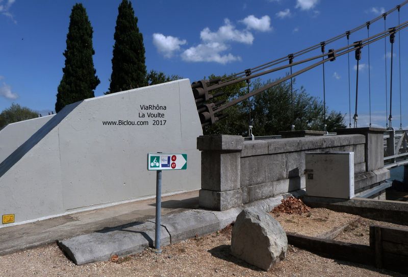 La Voulte : Pont sur le Rhône 2017
