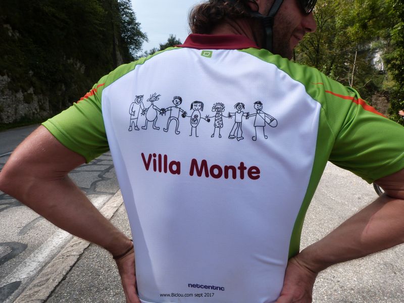 Villa Monte, une école suisse en balade sur ViaRhôna en 2017