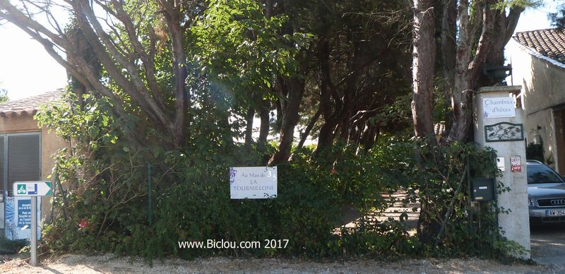 Sur ViaRhôna : Repérage du côté de Mornas Piolenc .. 