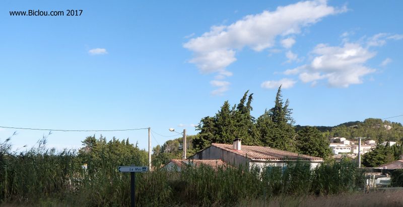 ViaRhôna, en route vers la mer, merci la pancarte