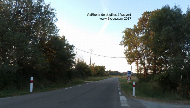ViaRhôna ; de saint Gilles à Vauverte la petite Camargue