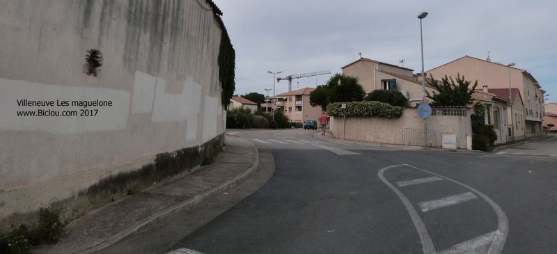 Villeneuve les Maguelone, aucun balisage cycliste encore moins ViaRhôna 