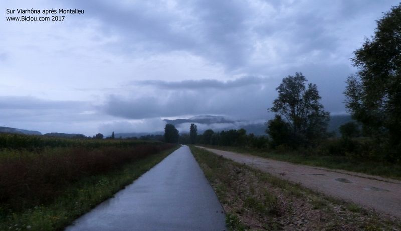 Sur ViaRhôna , après Montalieu