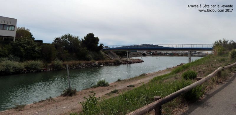 ViaRhôna au Pont de La Peyrade à Sète
