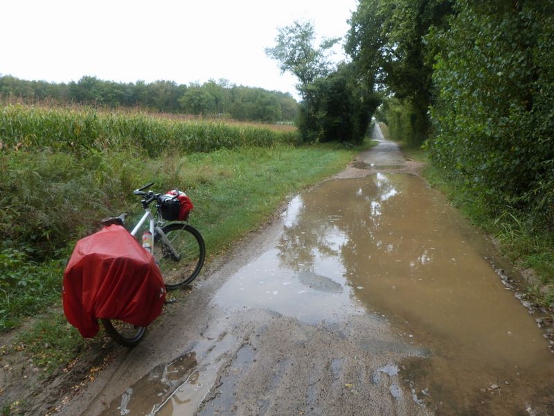 Sur ViaRhôna vers Vilette d'Anthon, en 2017, en Nord Isère