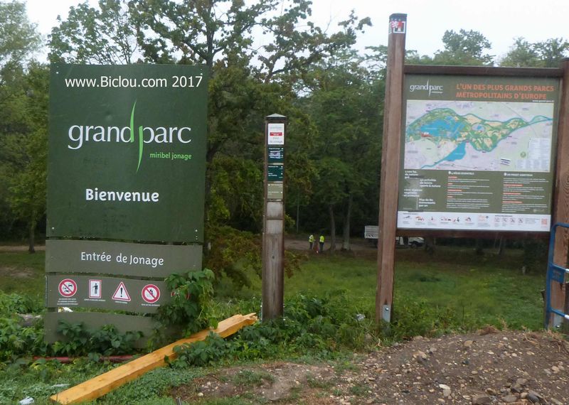 ViaRhôna arrive à Grand parc