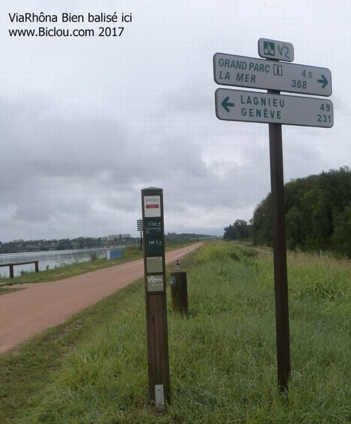 ViaRhôna Grand Parc, 231 km depuis Genève à 368 km de la mer 