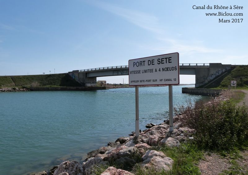 Port de Sète : Terminus du Canal