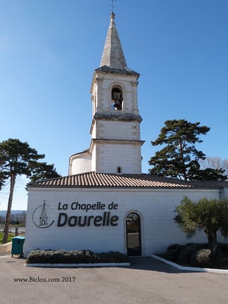 Chapelle de Daurelle à Montélimar sud en 2017