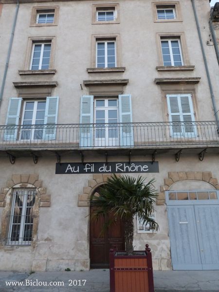 Repérage ViaRhôna : Au fil du Rhône à Bourg saint Andéol en 2017