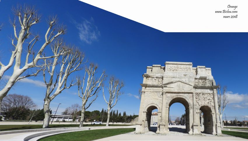 Arc de triomphe de Orange, érigé par Germanicus