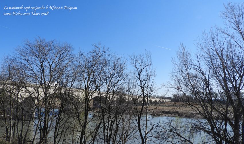 La Durance entre Avignon et Cavaillon