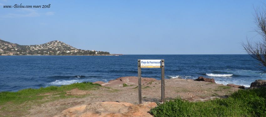 La méditerranée à la plage de ..