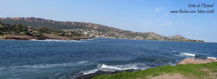 La corniche de l'Esterel