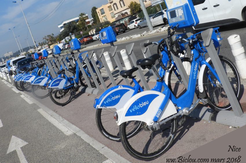 Vélobleu à Nice