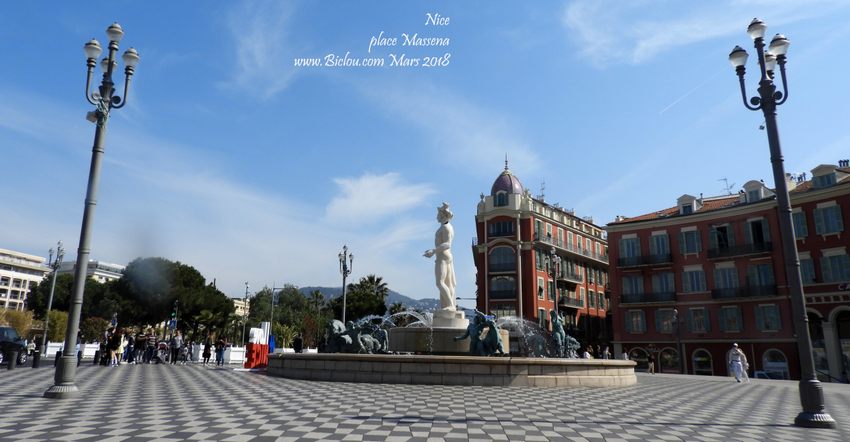 Place Massena à Nice