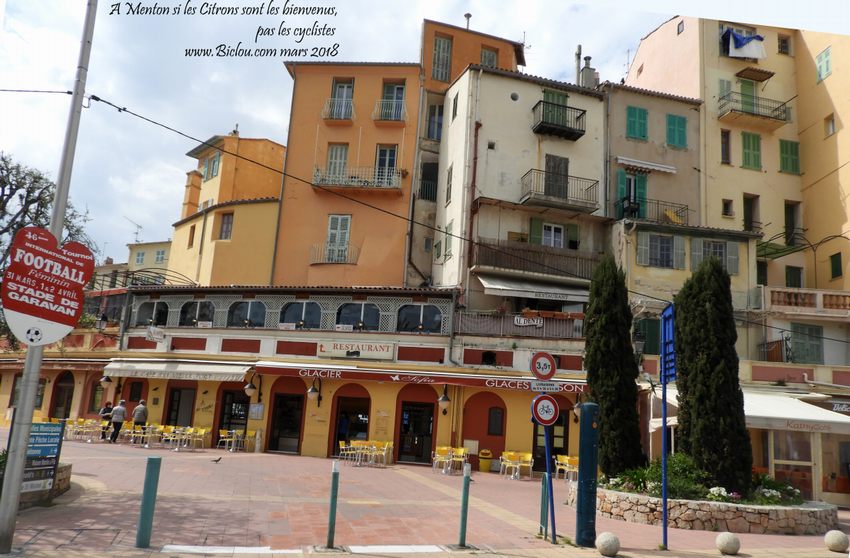 A Menton les cyclistes ne sont pas les bienvenus..