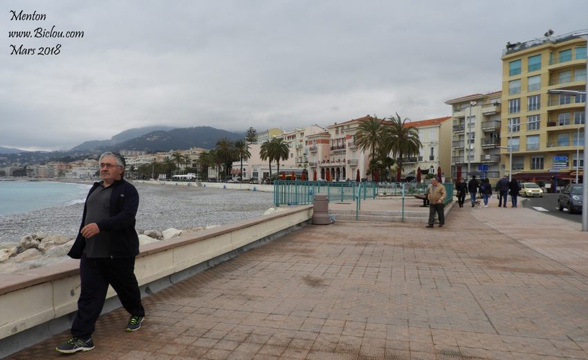 Claudio à Menton en 2018