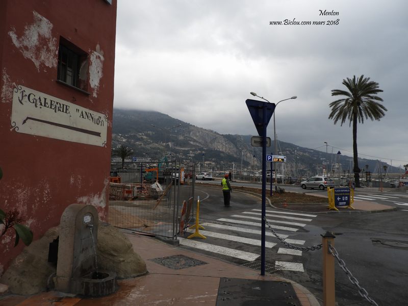 Fontaine à Menton
