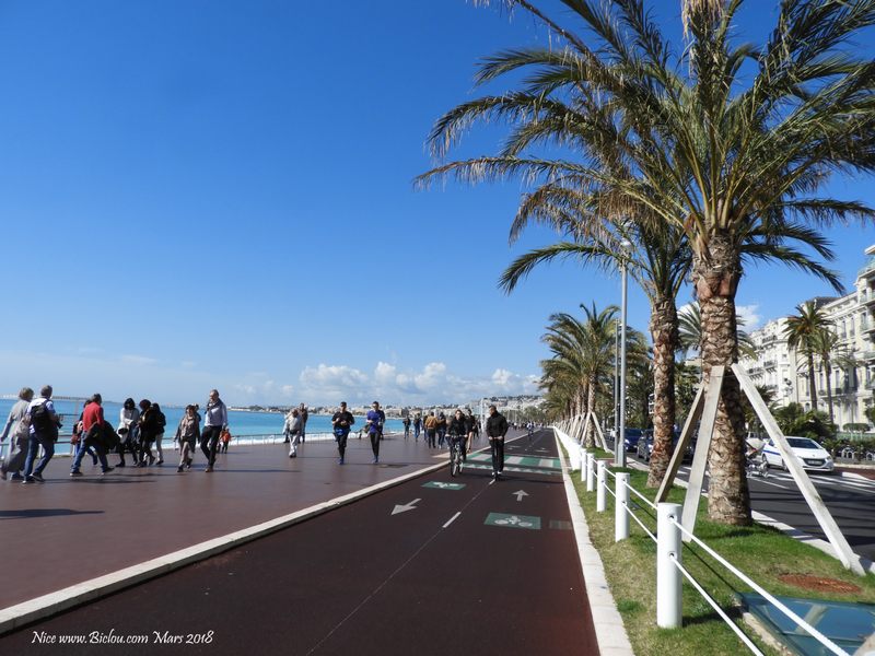 La voie verte de Nice, et le retour en Favergie