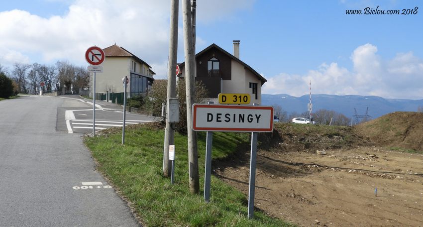 Nous tentons le passage par Désingy .. pas facile 9a Crimpe ..