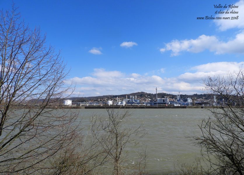 Usines de Saint clair du Rhône en 2018