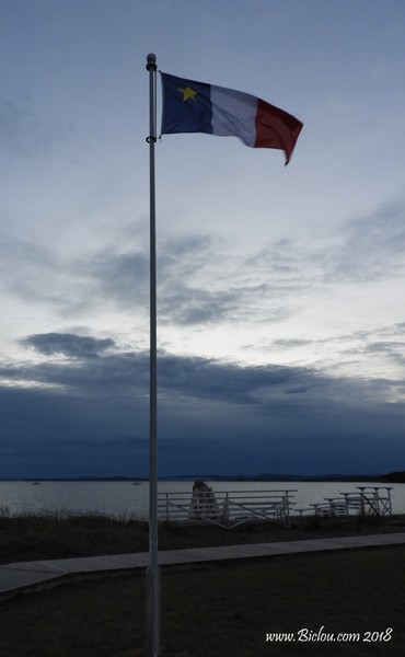Drapeau de l'Acadie ..