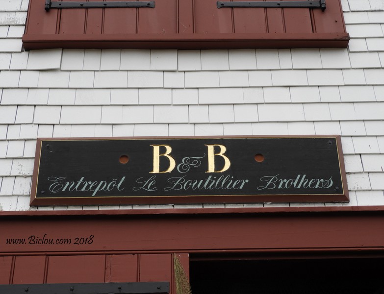 Paspébiac : Entrepôt BB : Le Boutillier Brothers
