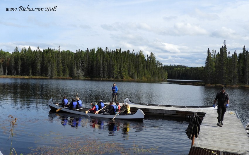 Balade en canoe