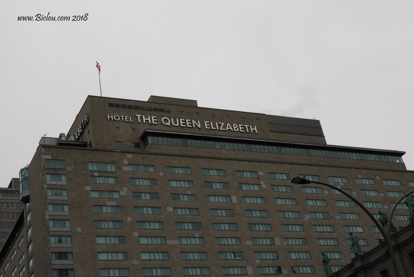 Hôtel Qeen Elisabeth à MontReal : pas vu babette ..
