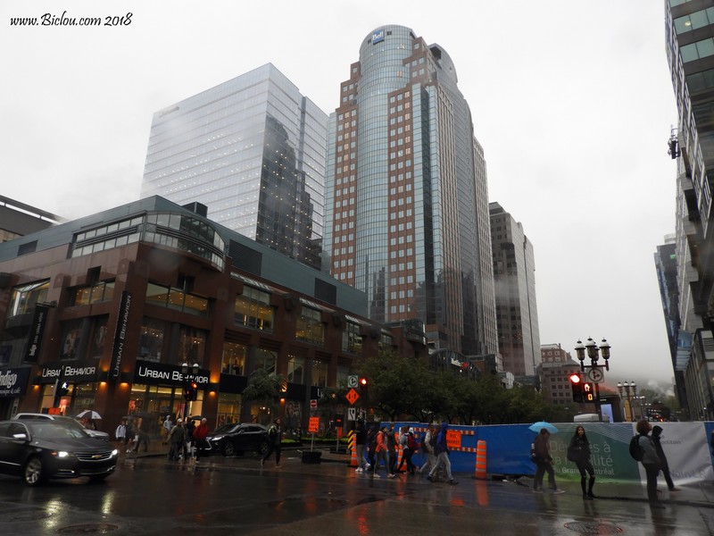 Pluie sur Montreal