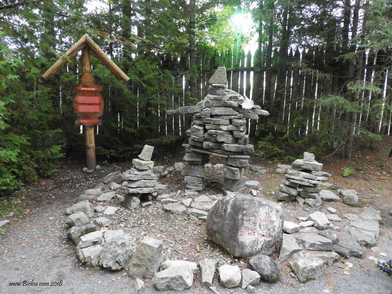 Site Huron : Inukshuk
