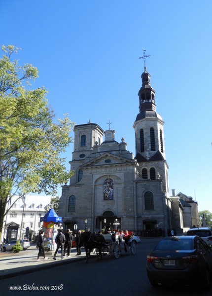Une des nombreuses Eglises à Québec
