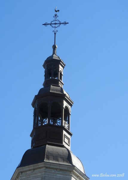 Clocher église à Québec