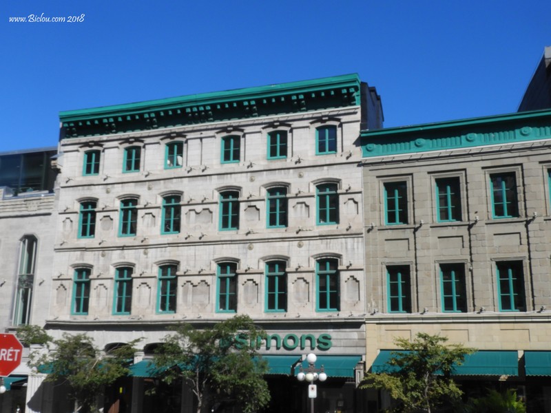 Belle façade à Québec