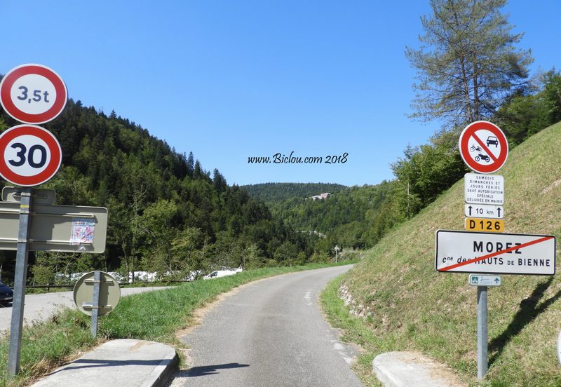 Morez la véloroute D 126