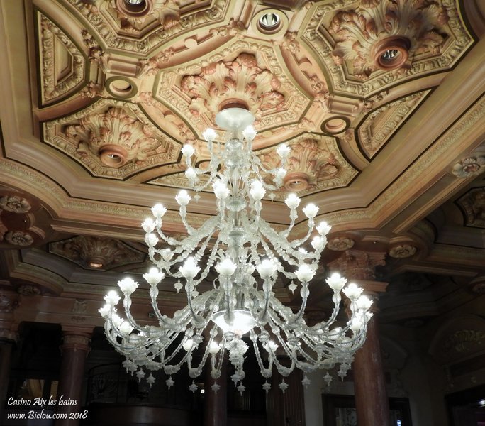Lustre du Casino d'Aix les bains